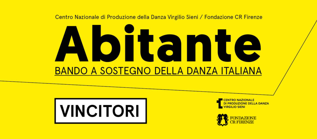 VINCITORI | ABITANTE | Bando a sostegno della danza italiana